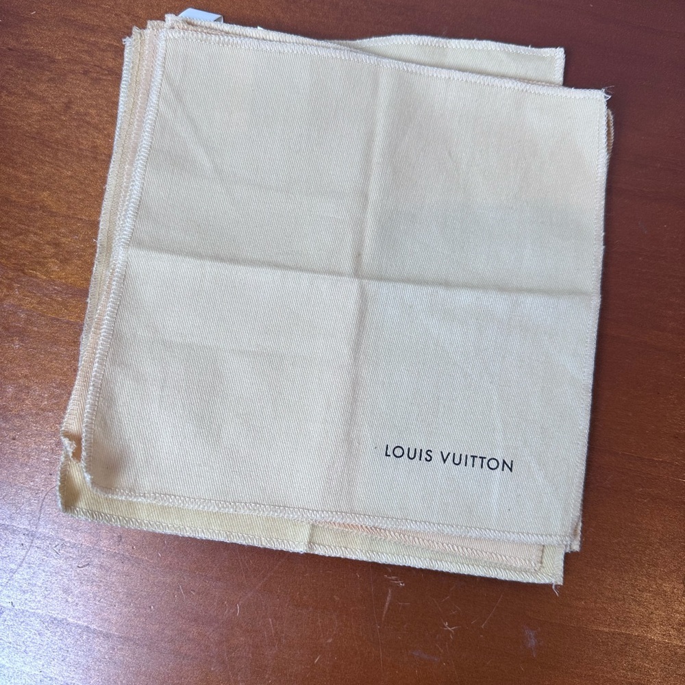 Louis Vuitton Cream Cotton Fabric Cloth